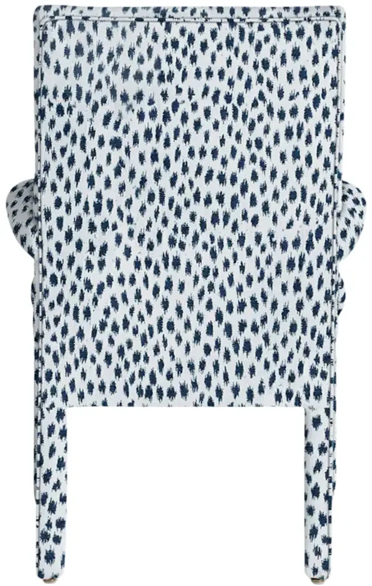 Monroe Armchair, Indigo Spot Sunbrella