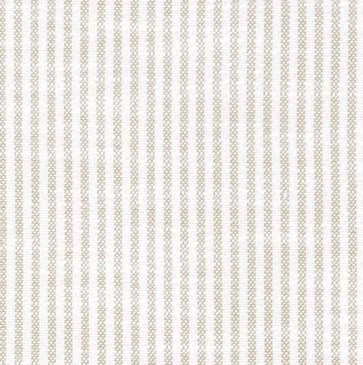 Anna Cocktail Ottoman, Inside Out Ticking Stripe