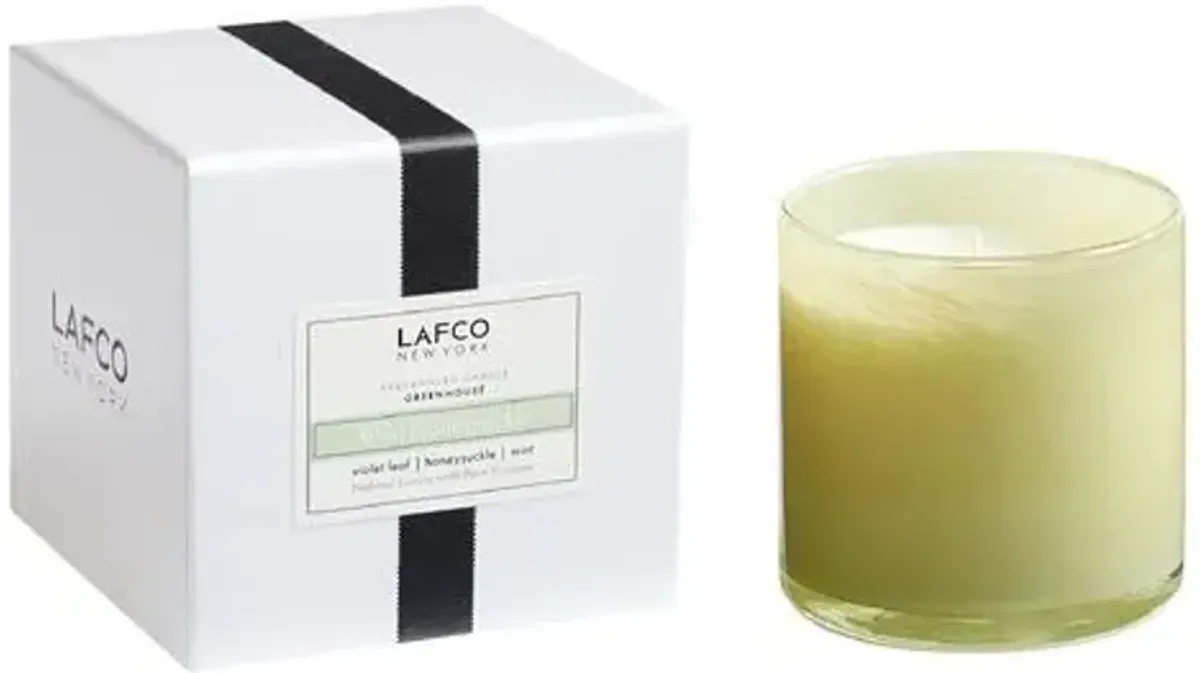 Wild Honeysuckle Candle - LAFCO New York - Green