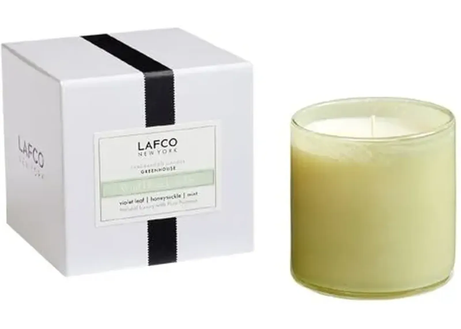 Wild Honeysuckle Candle - LAFCO New York - Green