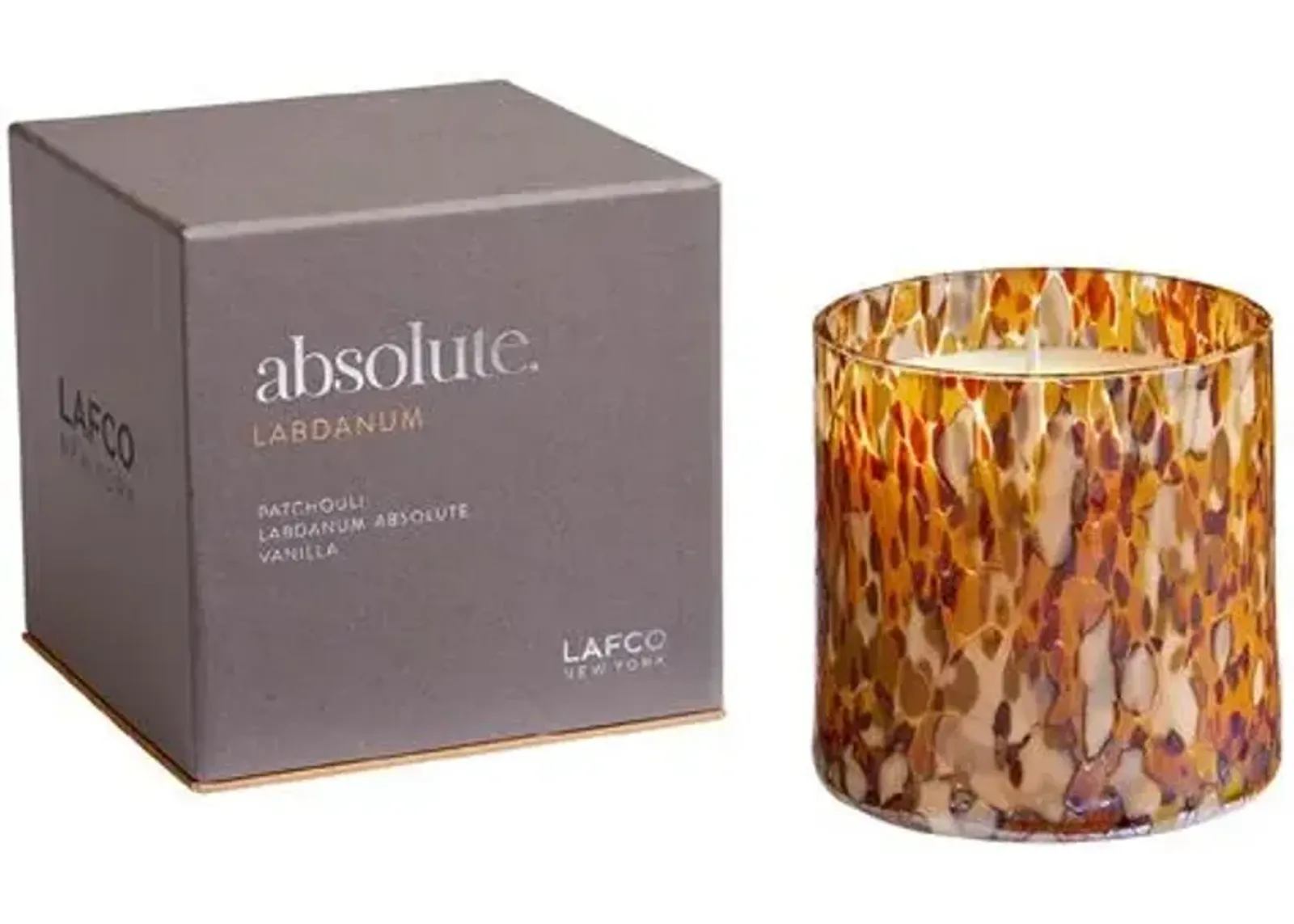 Labdanum Absolute Candle - LAFCO New York - Orange