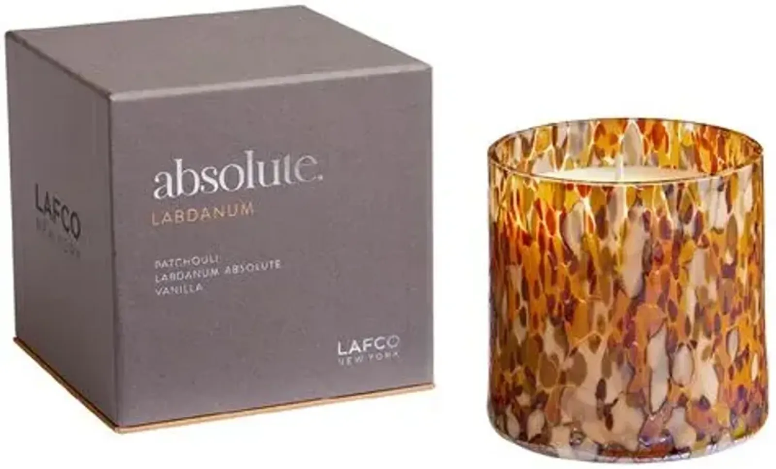 Labdanum Absolute Candle - LAFCO New York - Orange