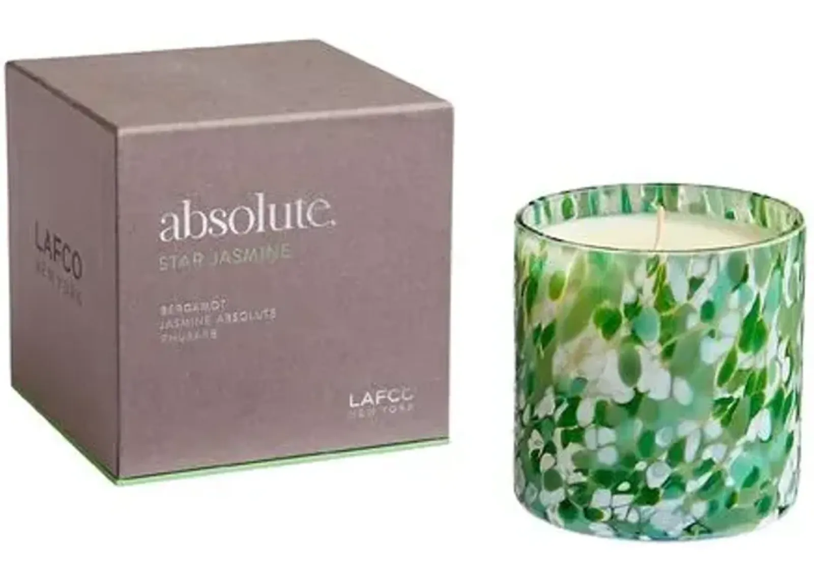 Star Jasmine Absolute Candle - LAFCO New York - Green