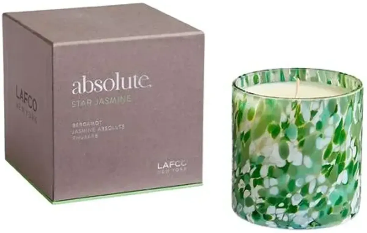 Star Jasmine Absolute Candle - LAFCO New York - Green