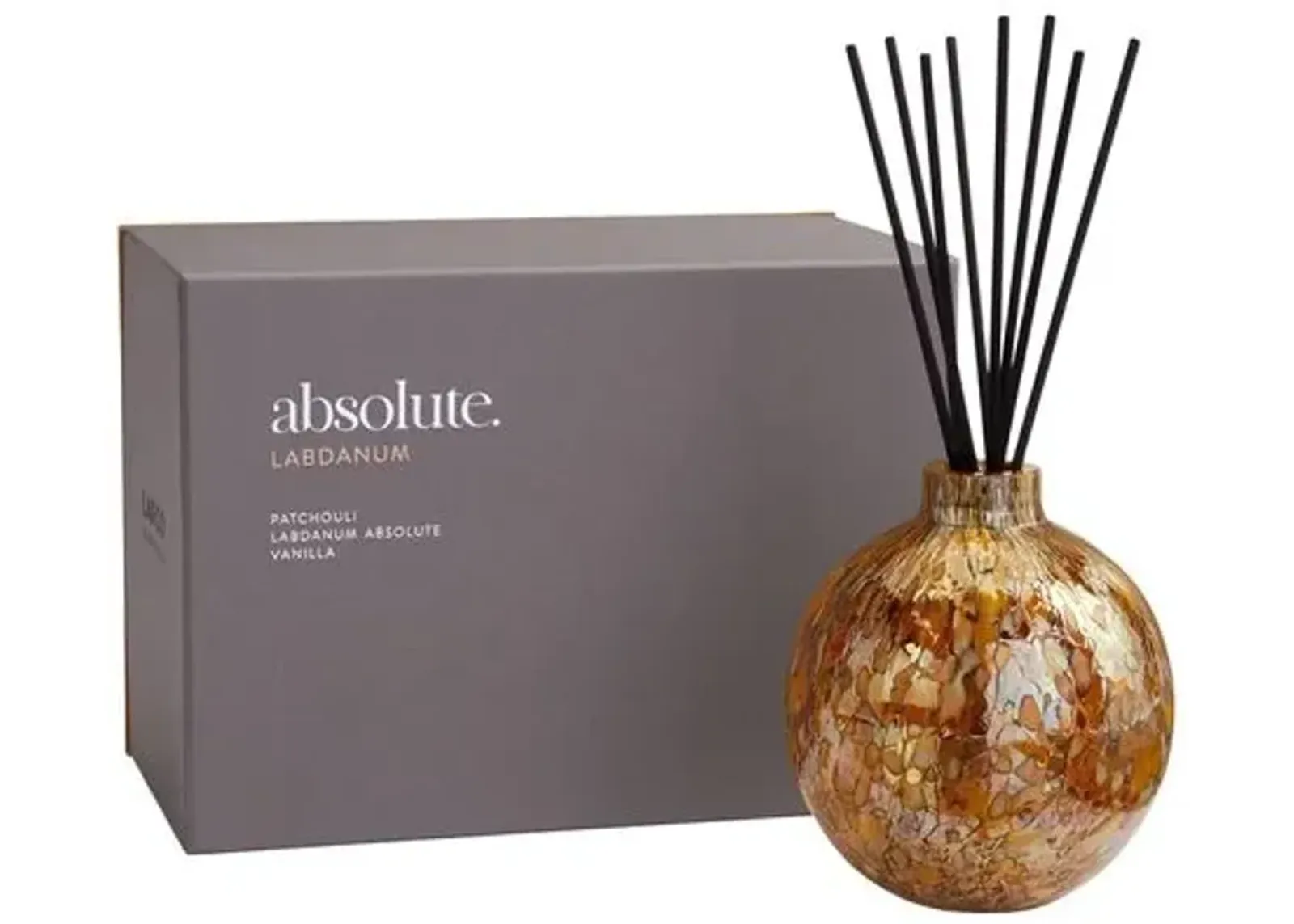 Labdanum Absolute Diffuser - LAFCO New York - Brown