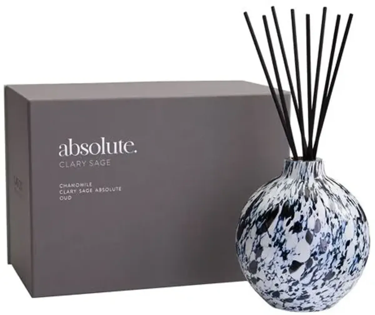 Clary Sage Absolute Diffuser - LAFCO New York - Black