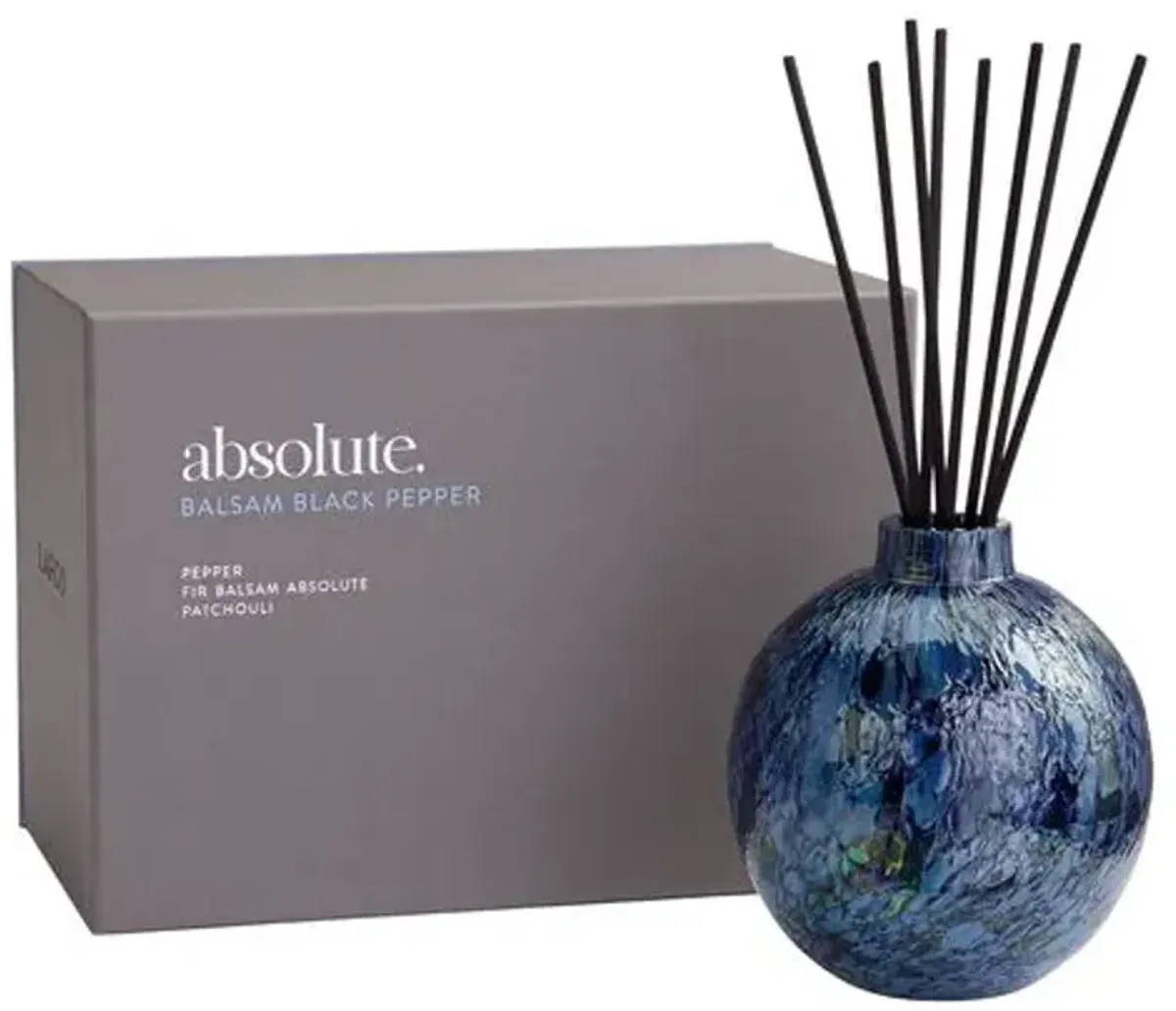 Balsam Black Pepper Absolute Diffuser - LAFCO New York - Blue