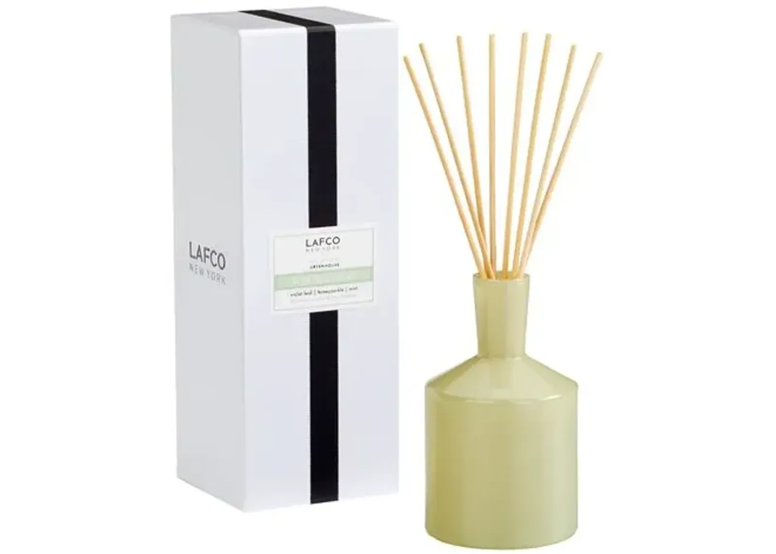 6oz Wild Honeysuckle Classic Diffuser - LAFCO New York - Green