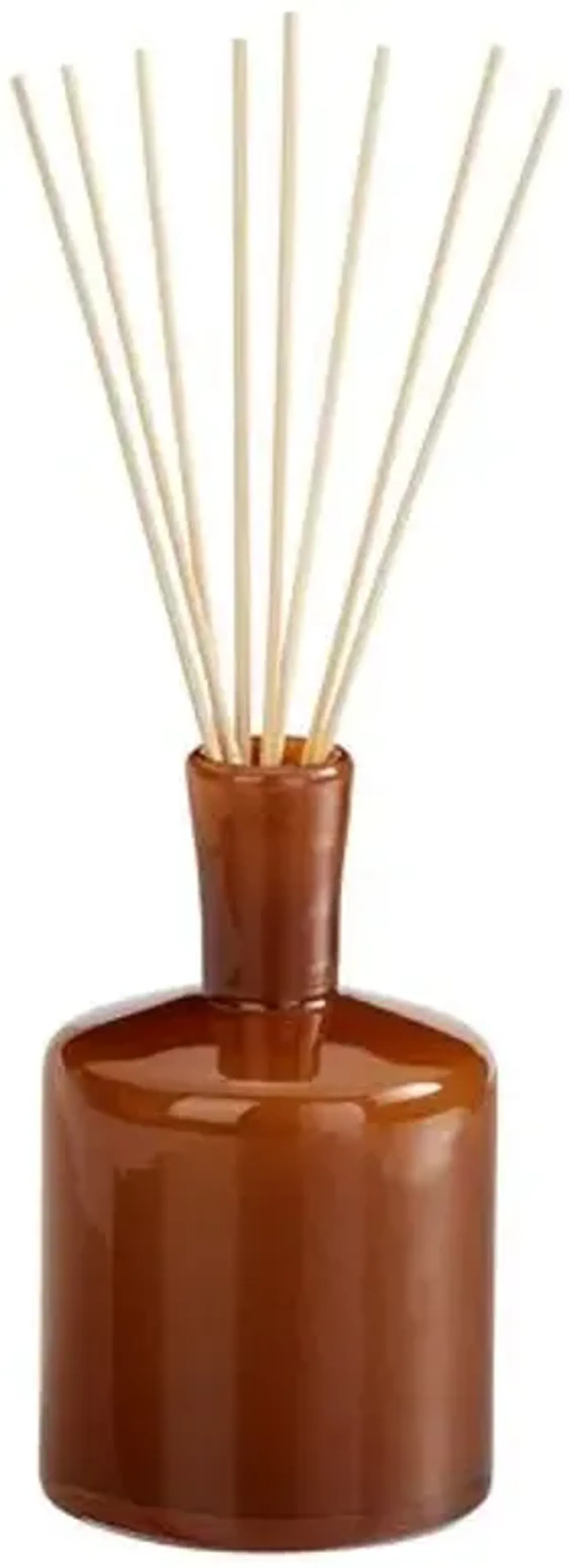 15oz Amber Black Vanilla Reed Diffuser - Foyer - LAFCO New York - Brown