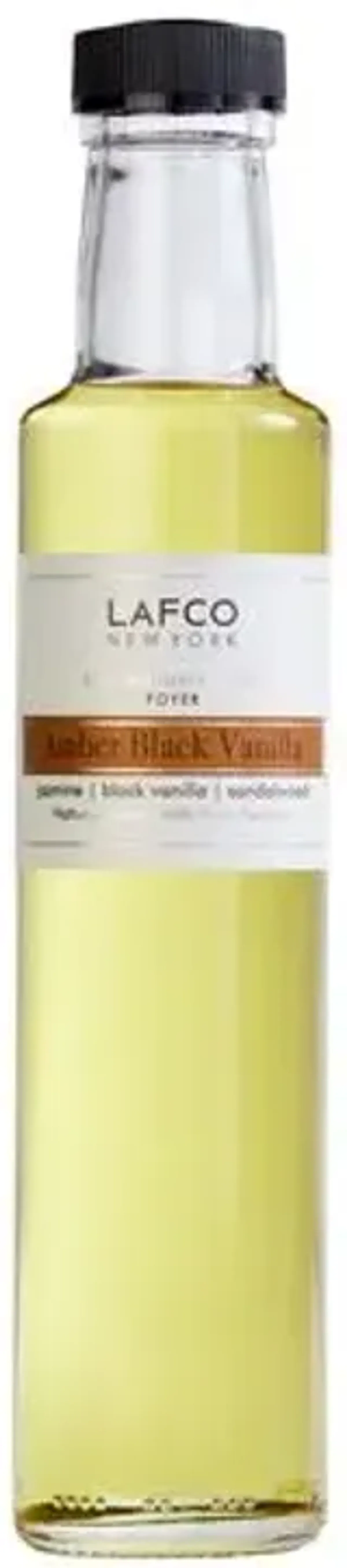 8.4oz Amber Black Vanilla Reed Diffuser Refill - LAFCO New York - Brown