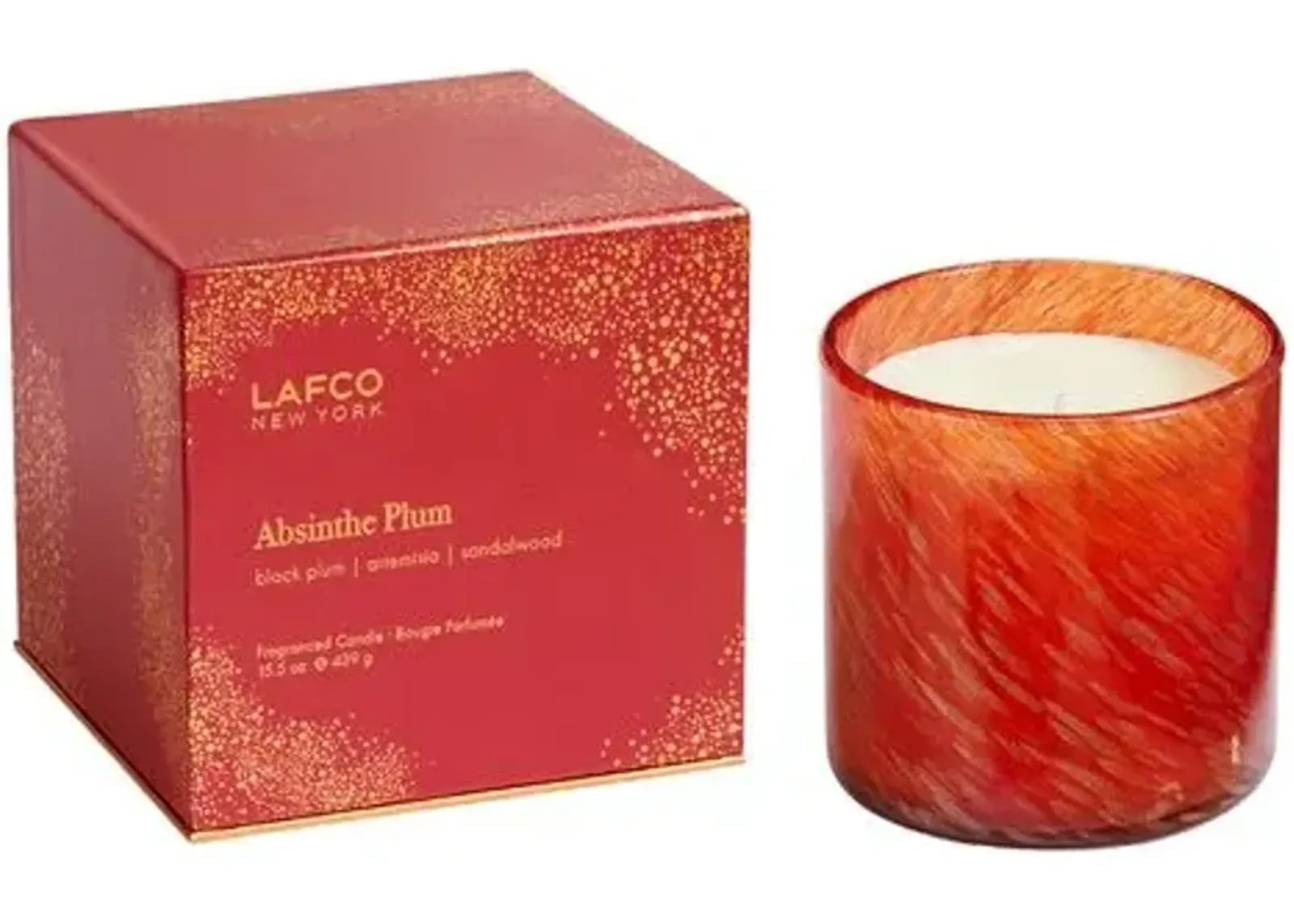 Absinthe Plum Candle - LAFCO New York - Red