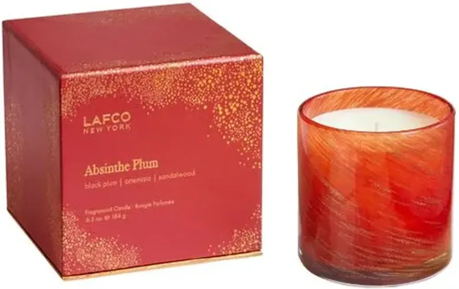 Absinthe Plum Candle - LAFCO New York - Red