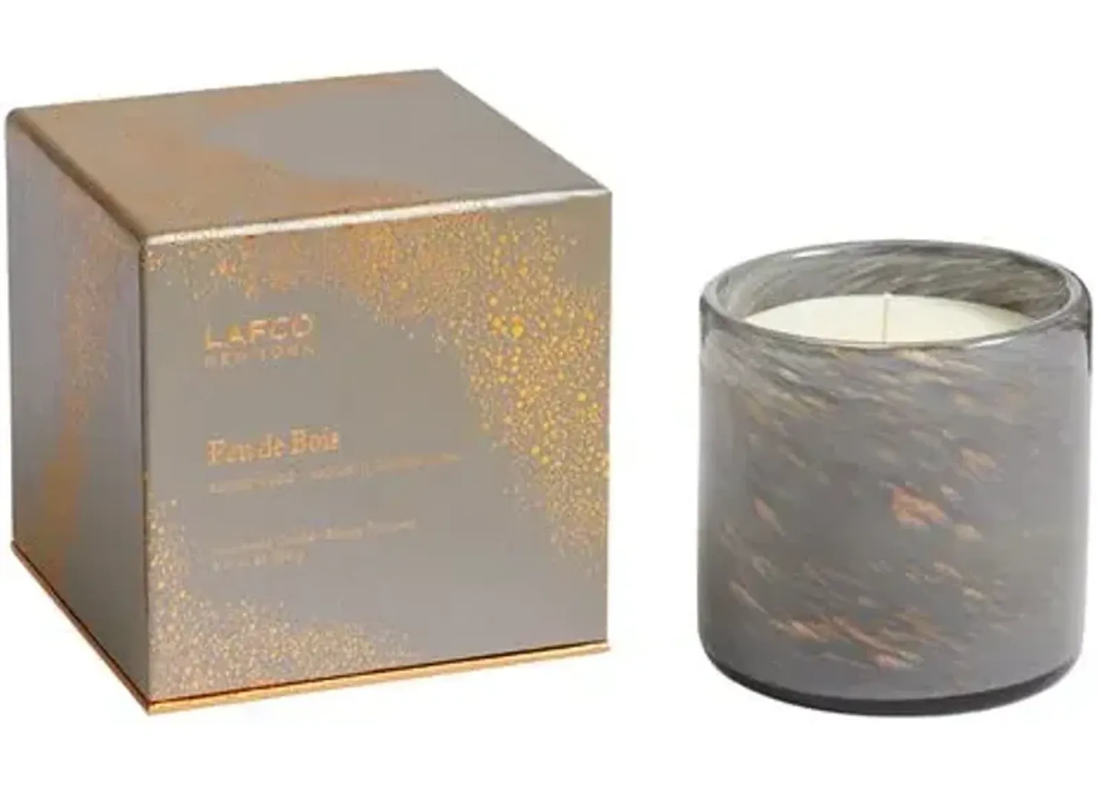 Feu de Bois Limited Edition Holiday Candle - LAFCO New York - Gray