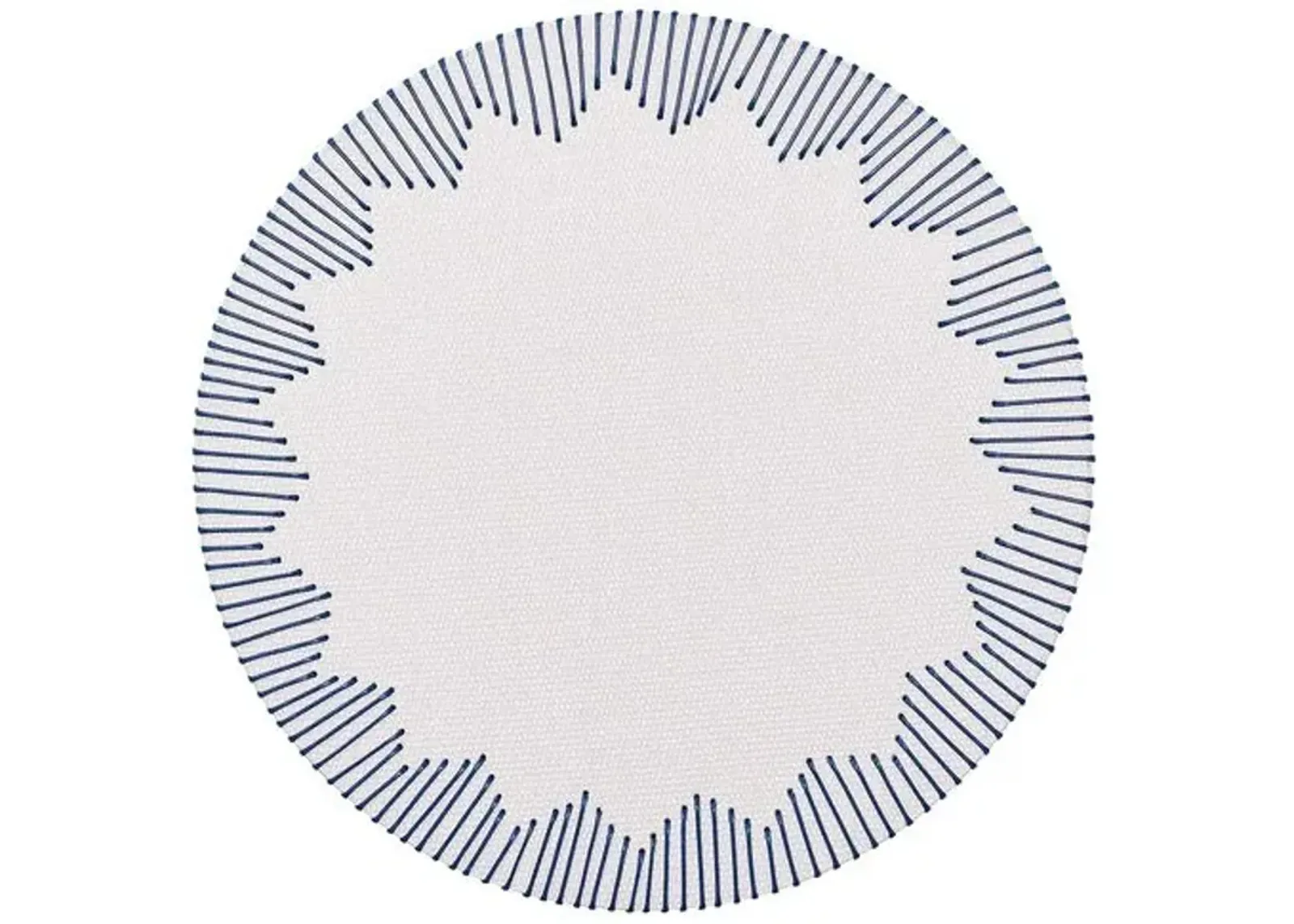 Set of 4 Dream Weaver Placemats - Kim Seybert - Blue