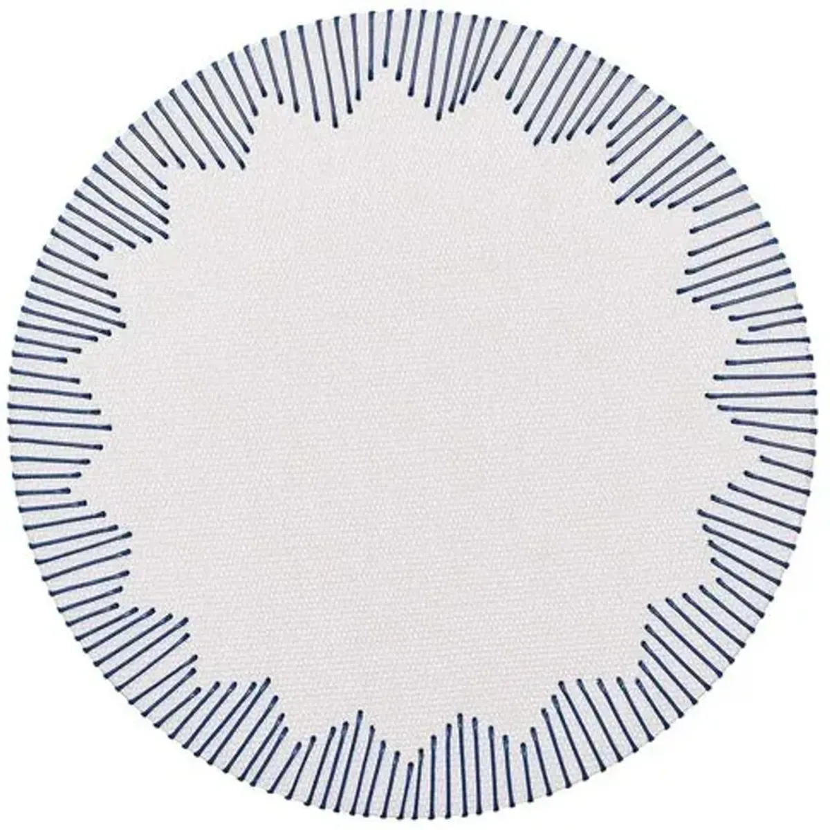 Set of 4 Dream Weaver Placemats - Kim Seybert - Blue