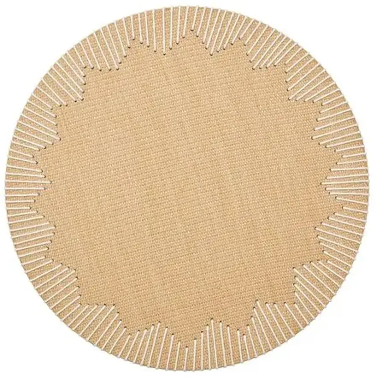 Set of 4 Dream Weaver Placemats - Kim Seybert - Beige