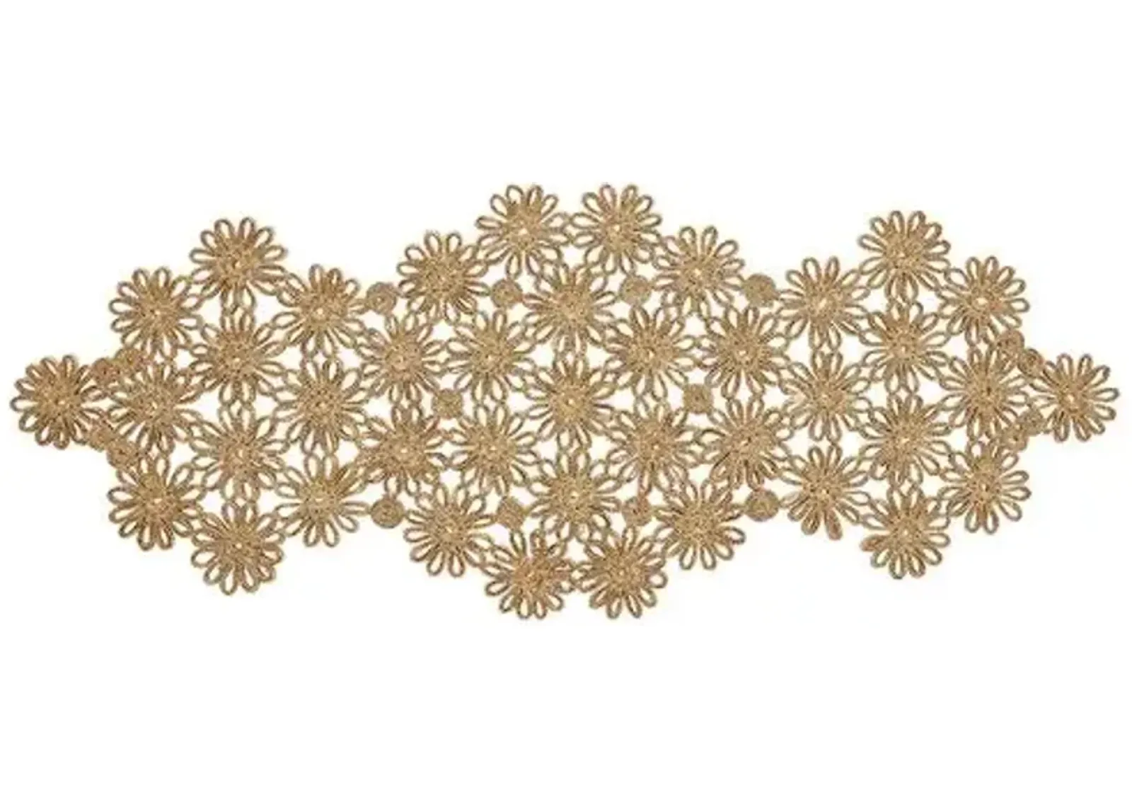 Flores Runner - Natural - Kim Seybert - Beige