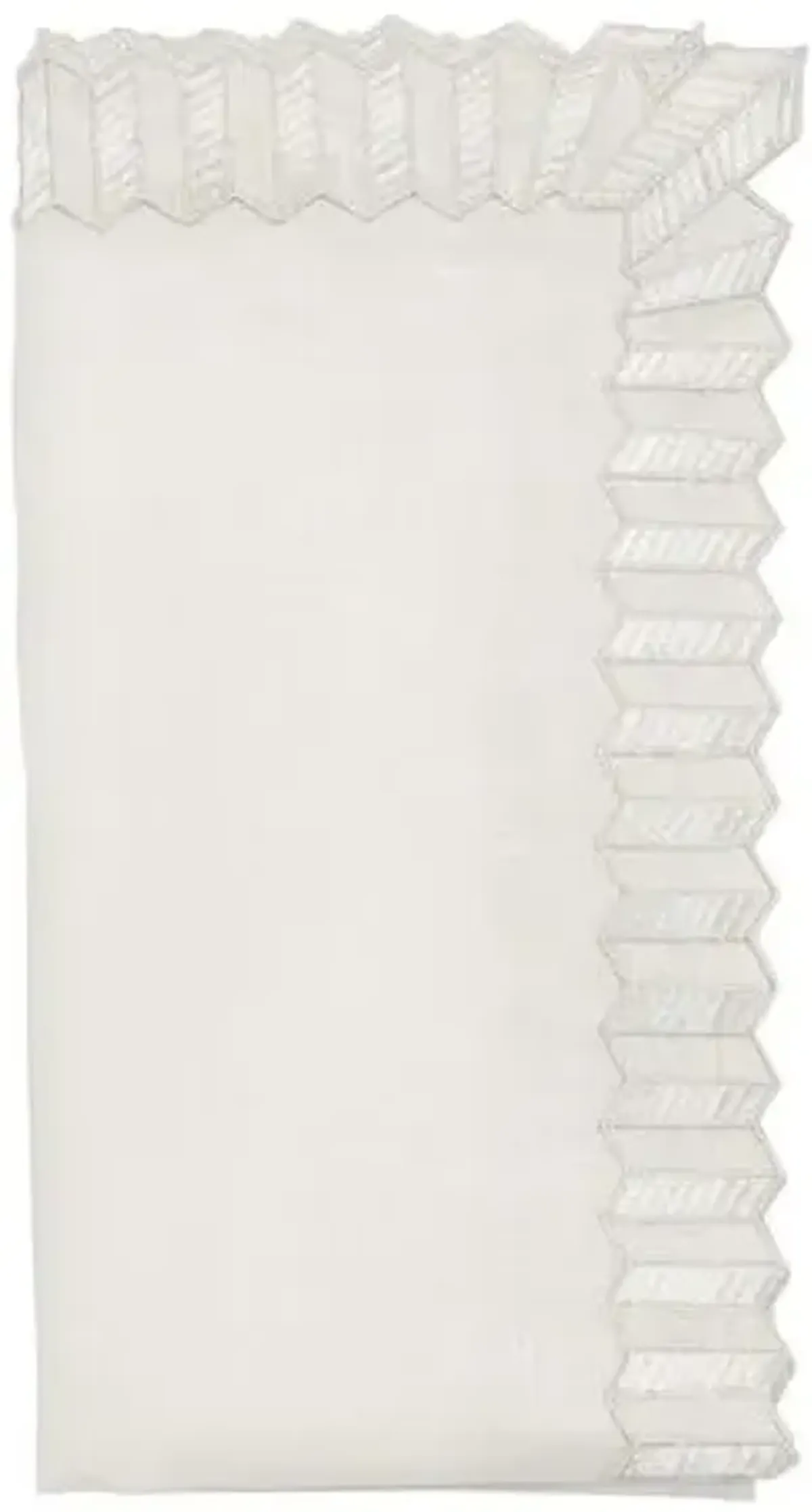 Set of 4 Lumina Napkins - Kim Seybert - White