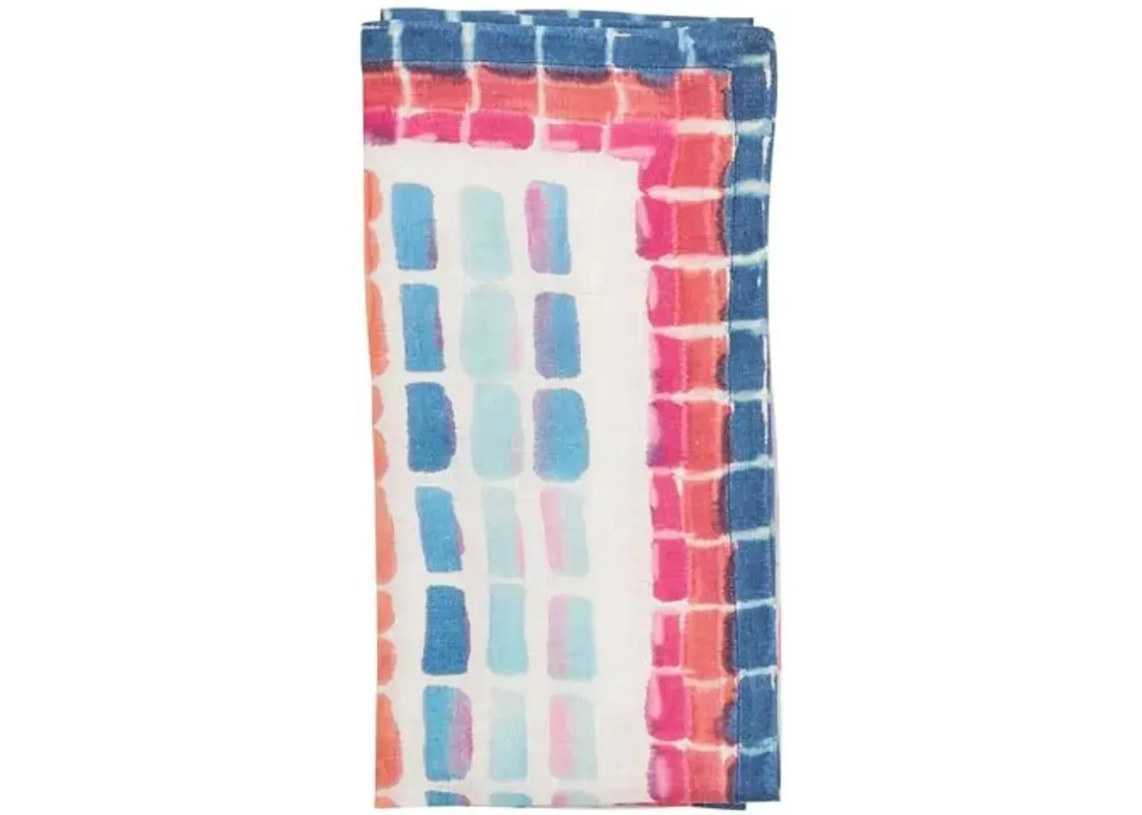 Set of 4 Kaleidoscope Napkins - Kim Seybert - Multi