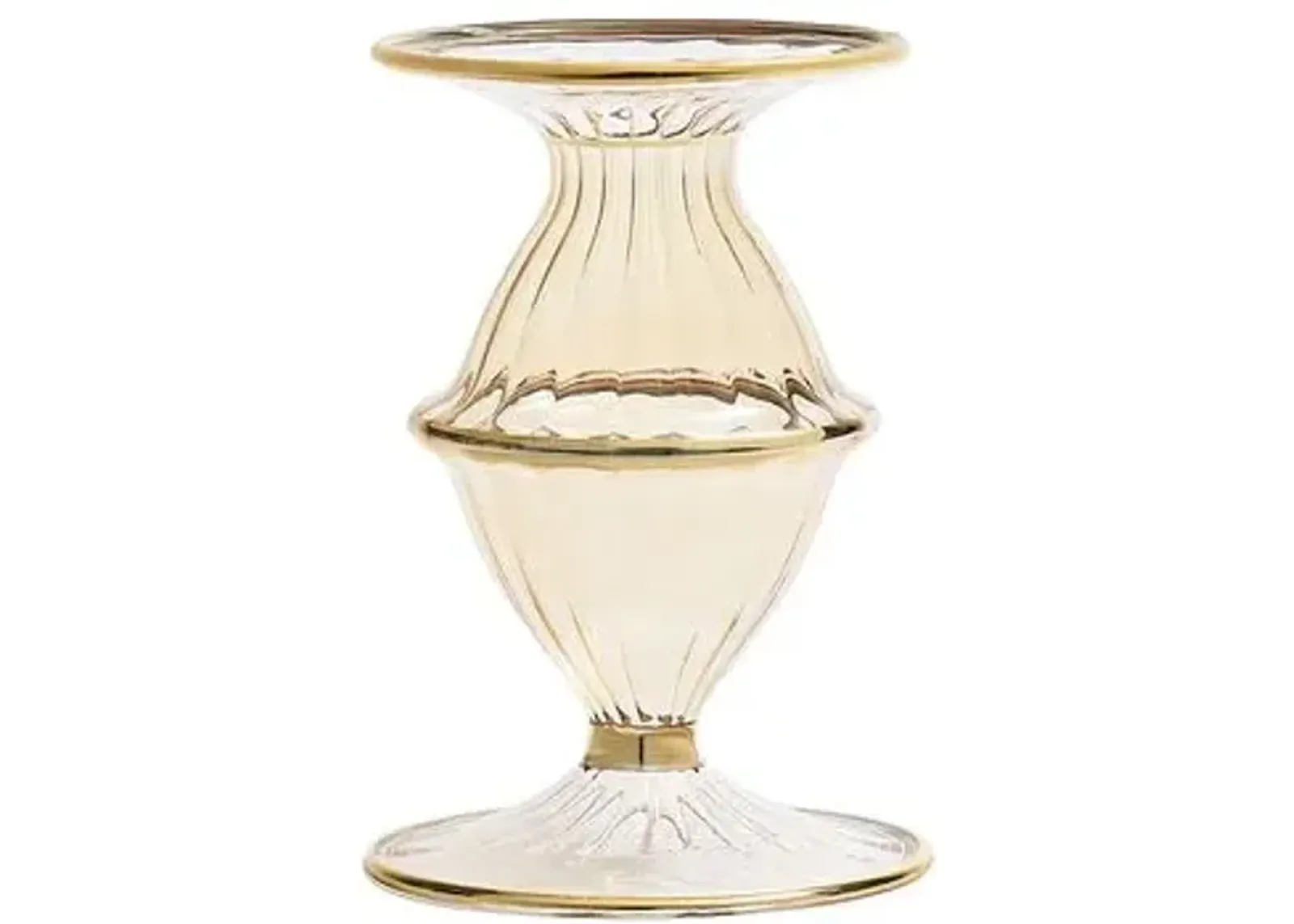 Blossom Candle Holder - Kim Seybert - Gold