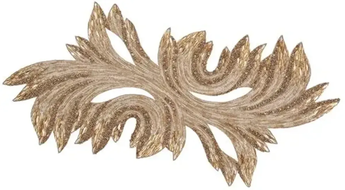 Ray Table Runner - Gold & Crystal - Kim Seybert