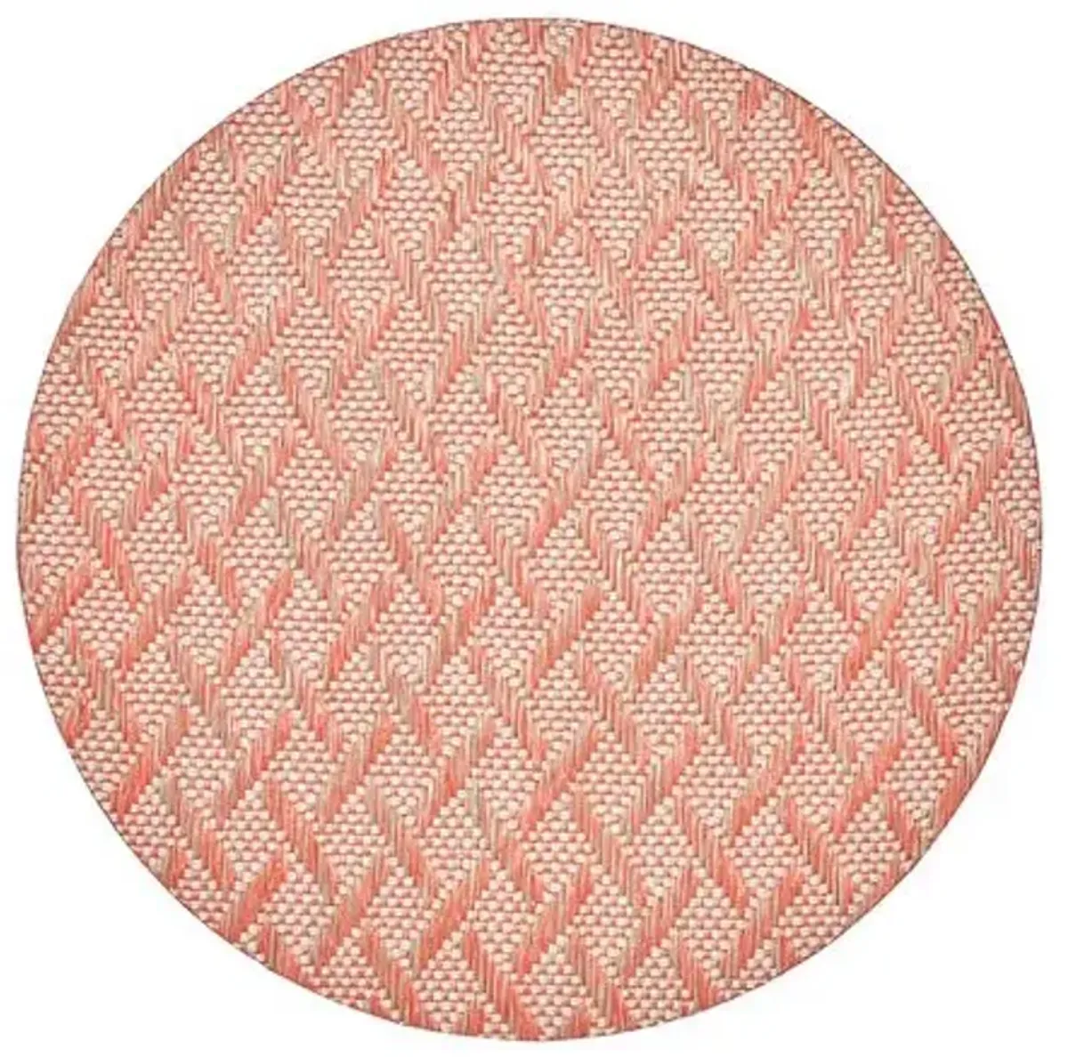 Set of 4 Basketweave Placemats - Kim Seybert - Pink