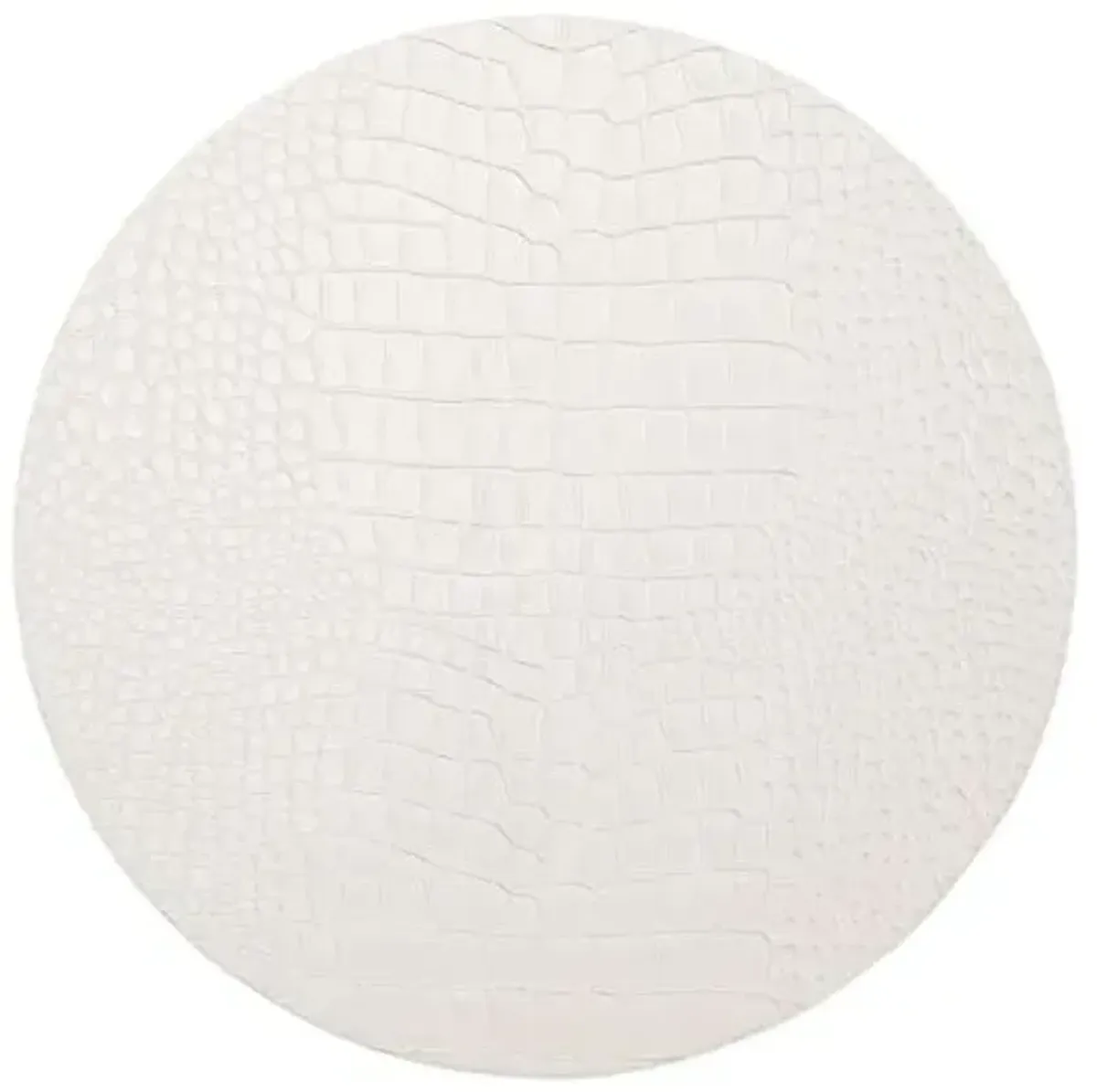 Set of 4 Croco Placemats - Kim Seybert - White