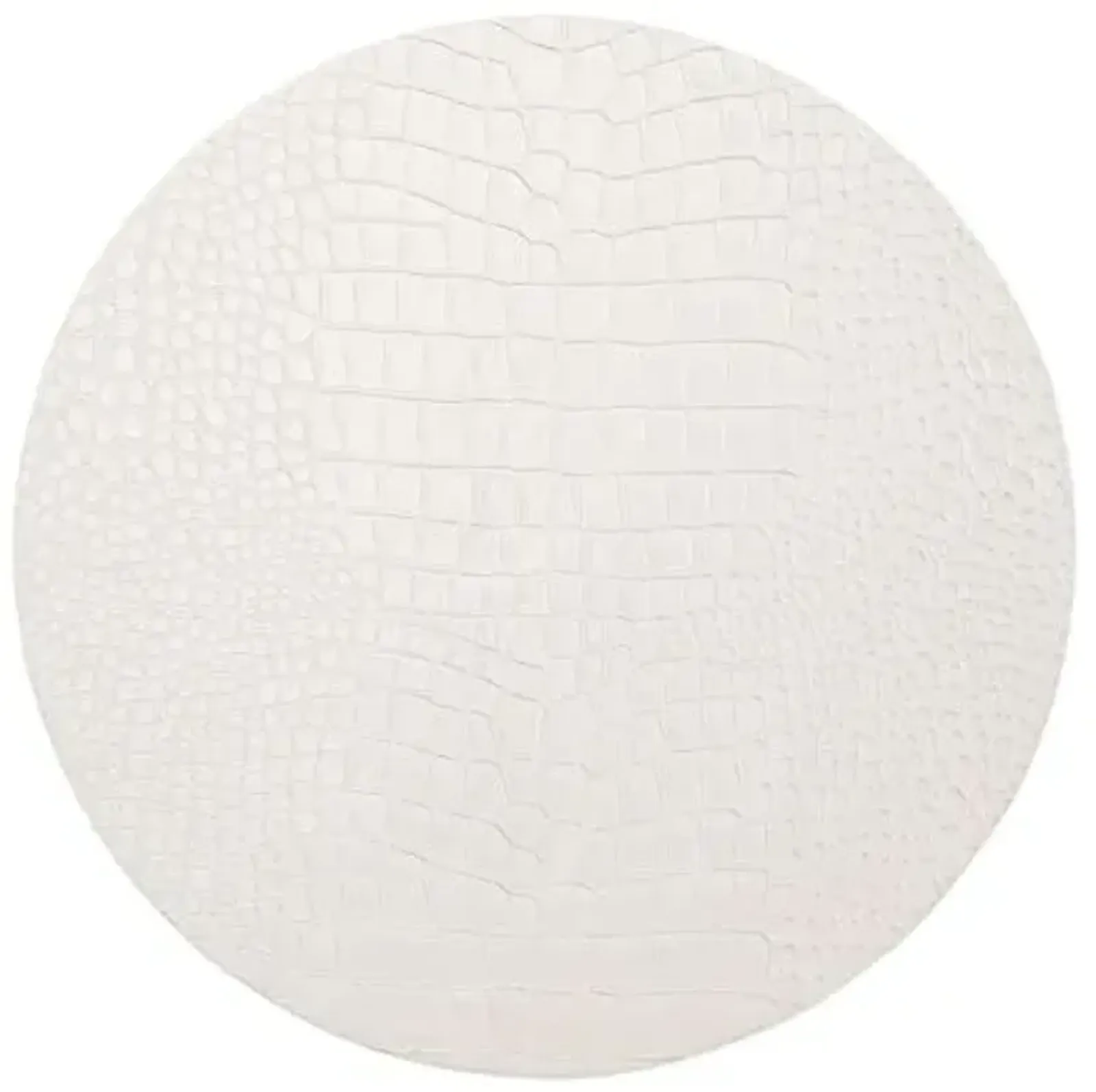 Set of 4 Croco Placemats - Kim Seybert - White