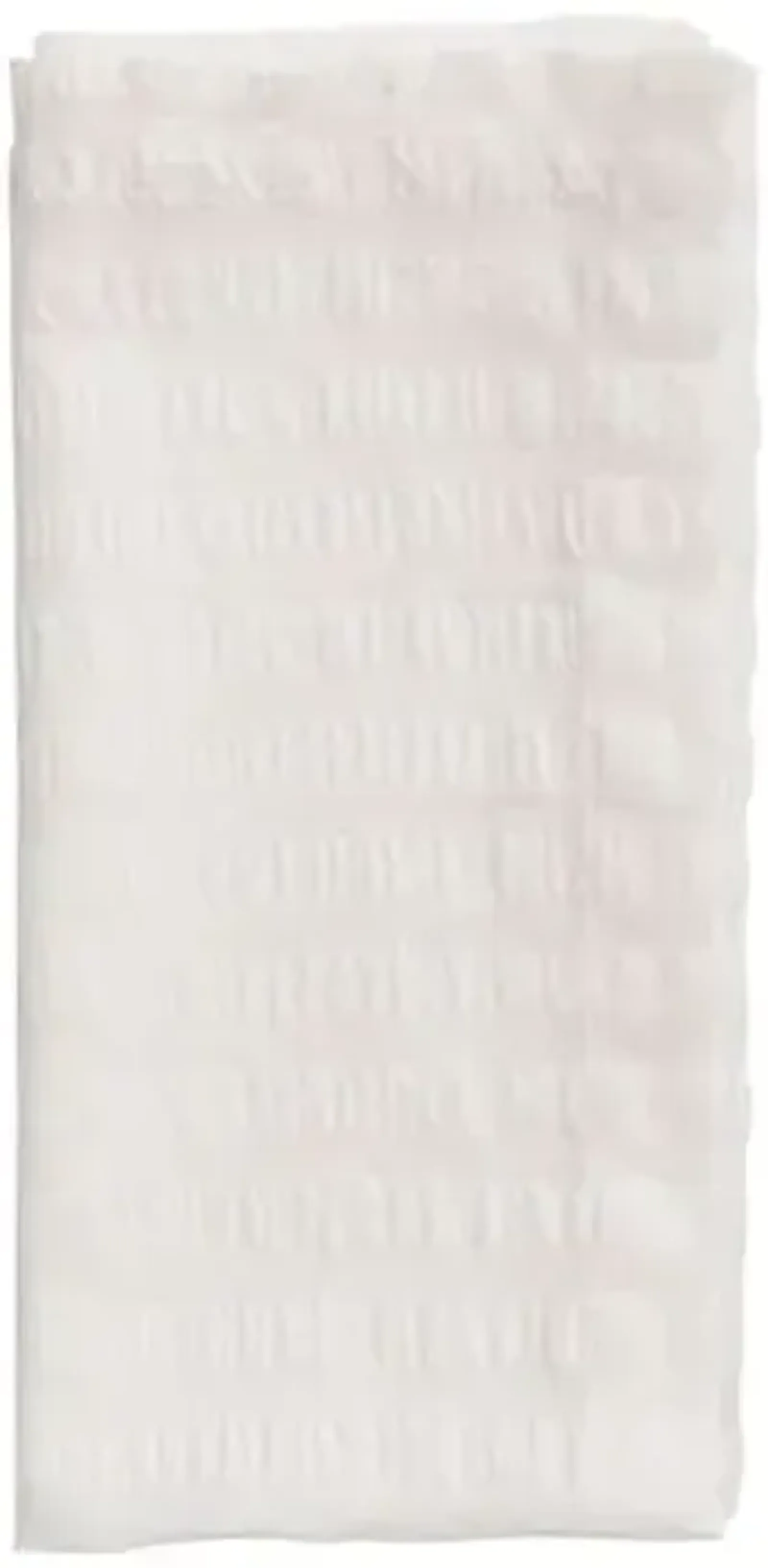 Set of 4 Seersucker Napkins - Kim Seybert - White