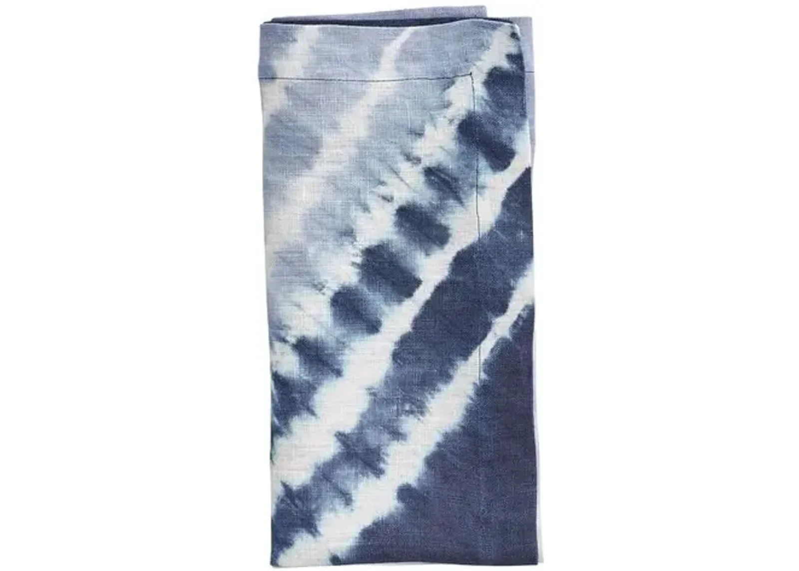 Set of 4 Duo Dye Napkins - Kim Seybert - Blue