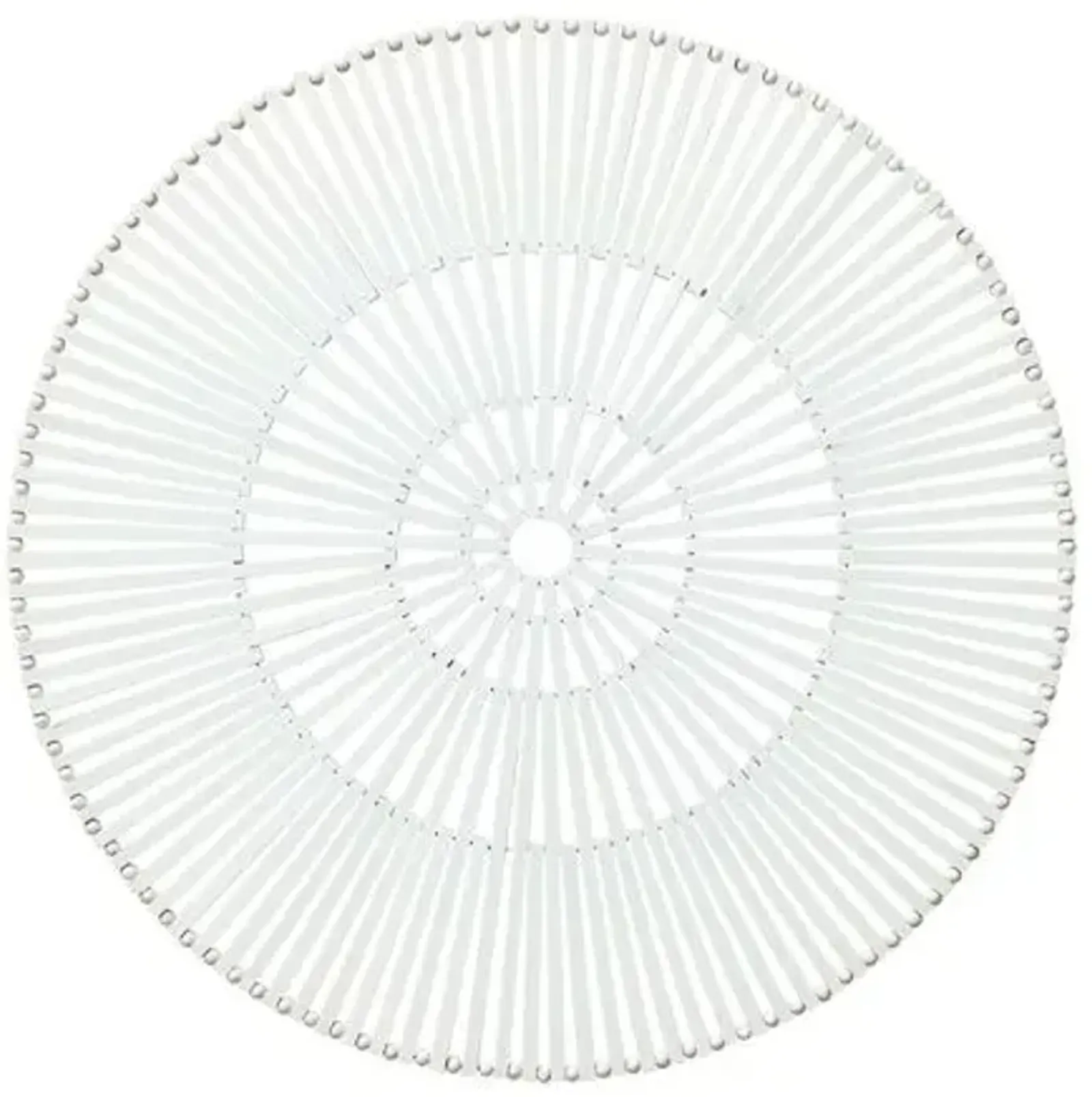 Set of 4 Spoke Placemats - Kim Seybert - White