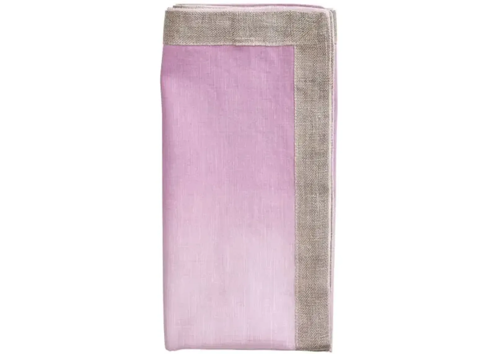 Set of 4 Dip Dye Napkins - Kim Seybert - Purple