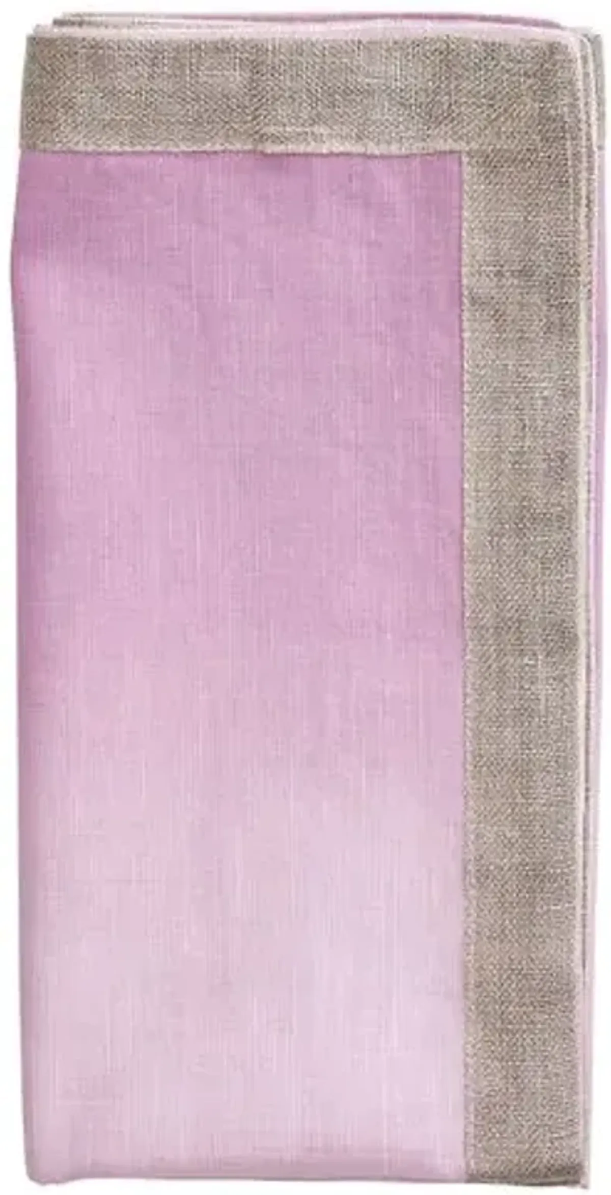 Set of 4 Dip Dye Napkins - Kim Seybert - Purple