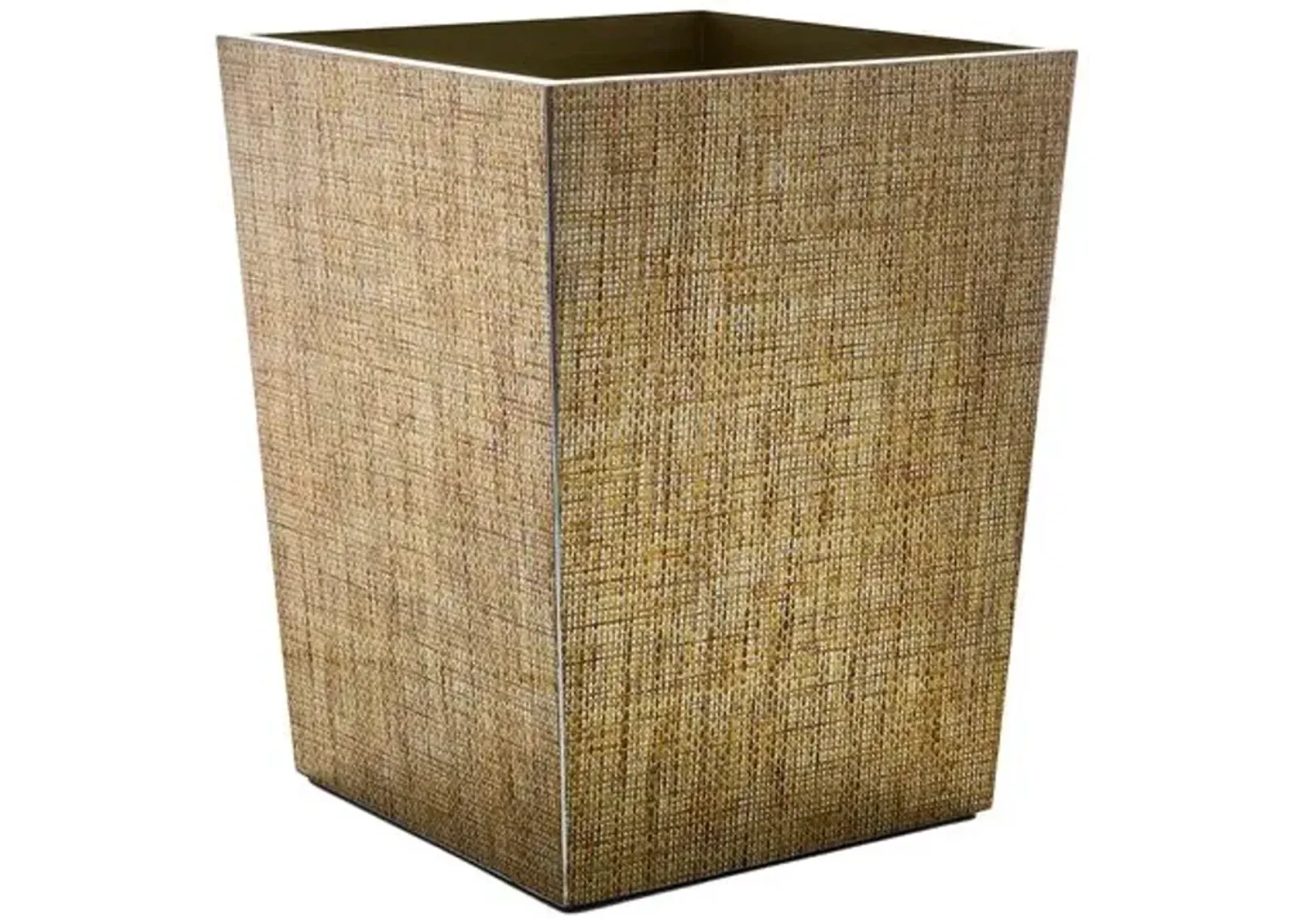 Angkor Waste Basket - Brown & Gold - Kim Seybert