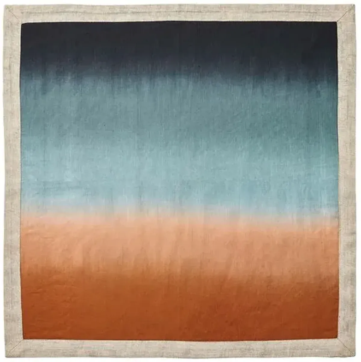 Set of 4 Dip Dye Napkins - Kim Seybert - Brown