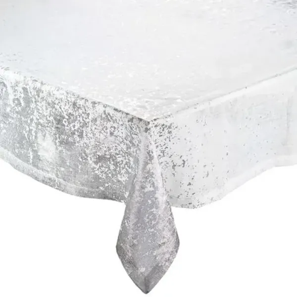 Metafoil Tablecloth - Kim Seybert - Silver
