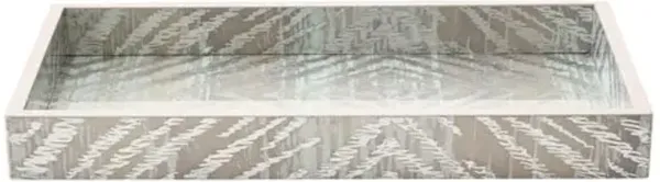 Zebra Tray - 14.5x7.5 - Kim Seybert - Gray