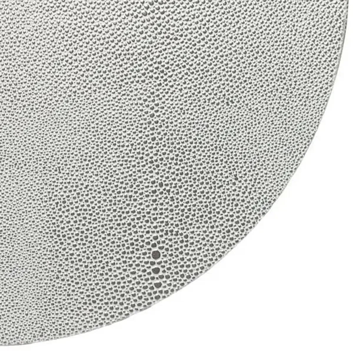 Set of 4 Pebble Placemats - Kim Seybert - Silver