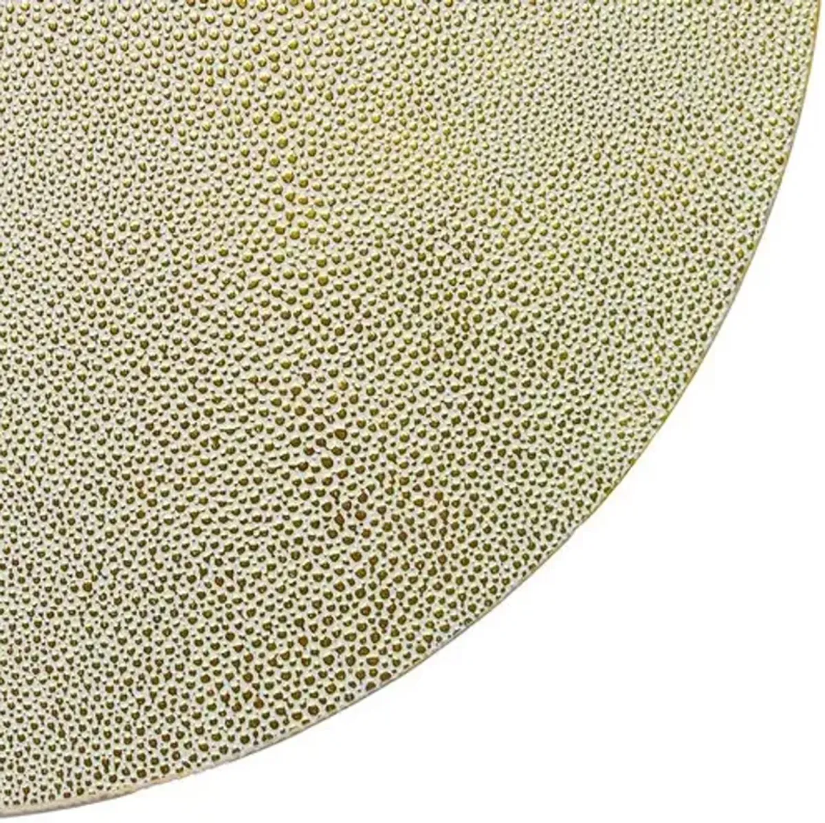 Set of 4 Pebble Placemats - Kim Seybert - Gold