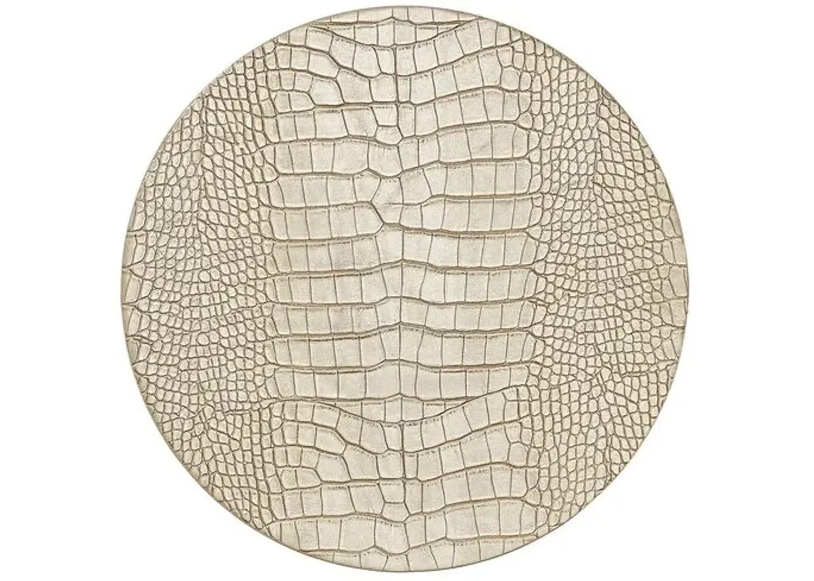 Set of 4 Croco Placemats - Kim Seybert - Gold