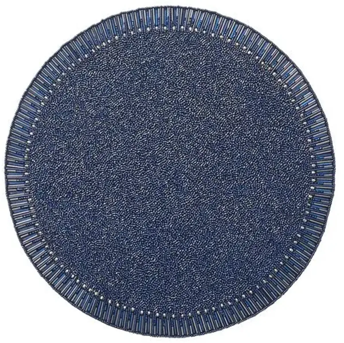 Set of 4 Bevel Placemats - Kim Seybert - Blue