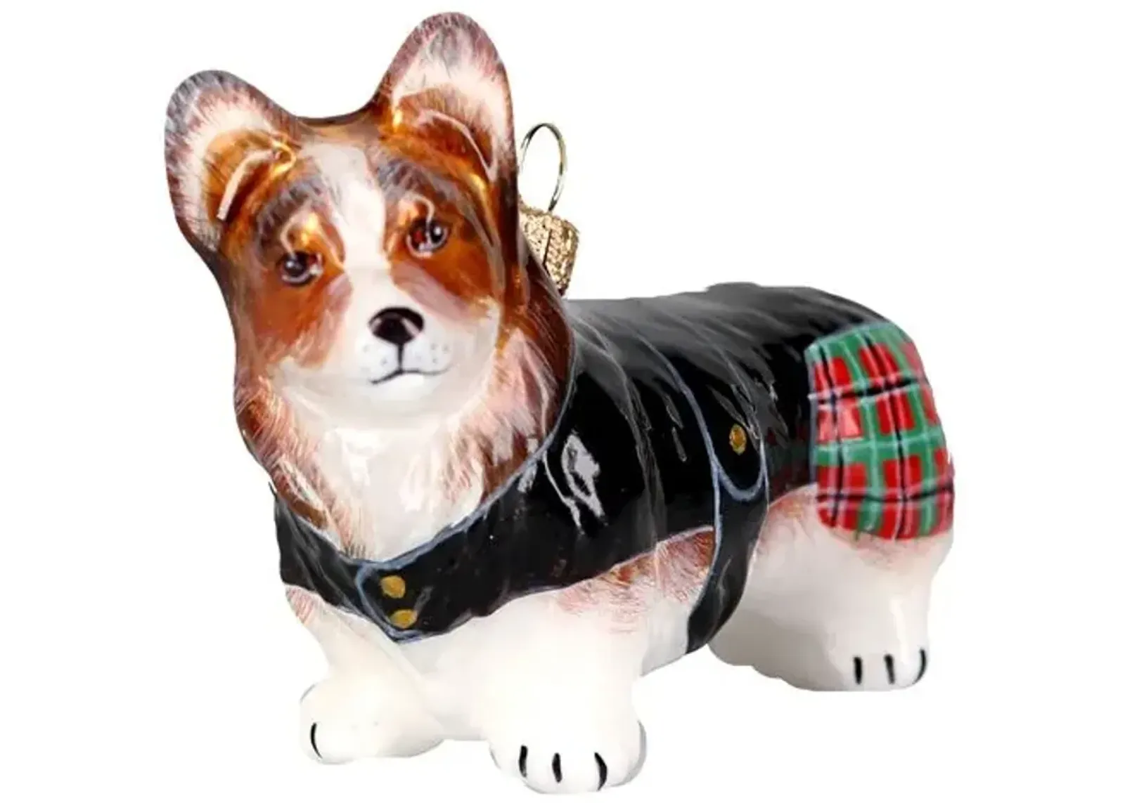 Pembroke Welsh Corgi in Kilt - Multi