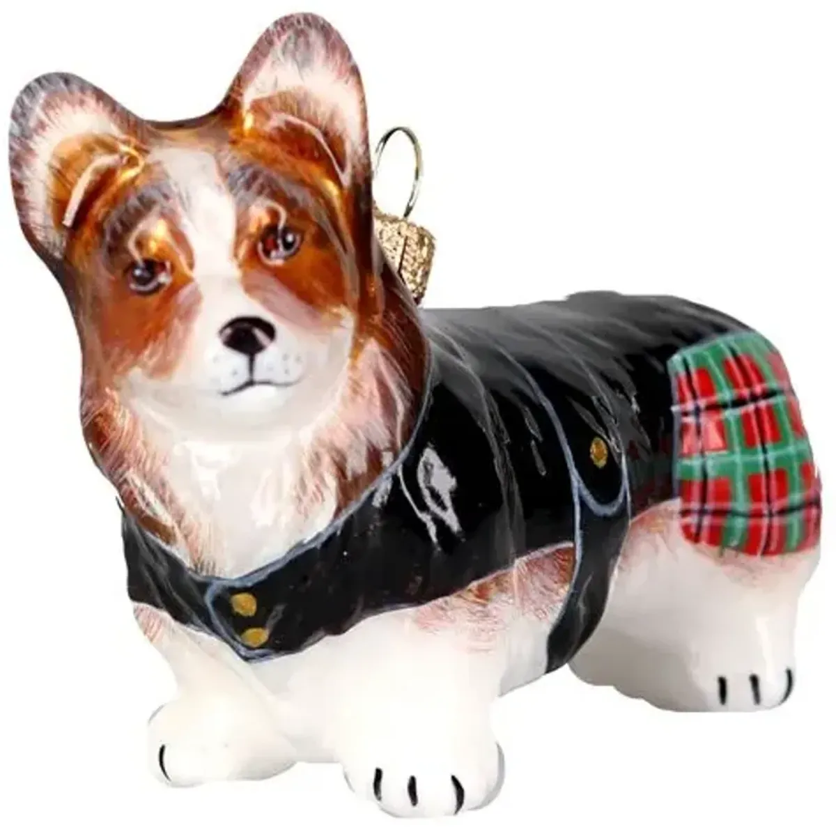 Pembroke Welsh Corgi in Kilt - Multi