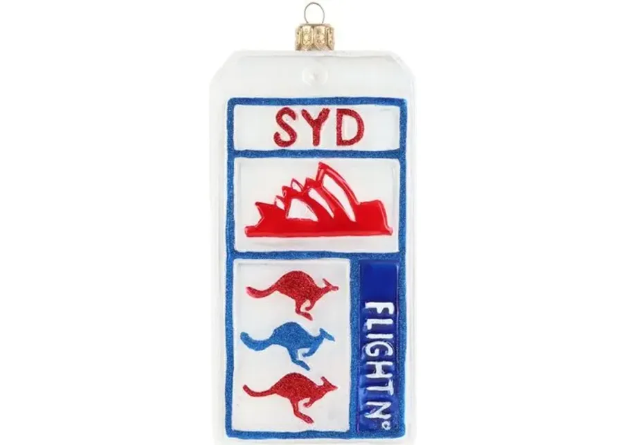 Sydney - Australia Luggage Tag - Multi