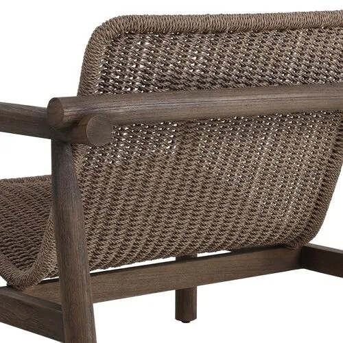 Dume Outdoor Chair - Amber Lewis x Four Hands - Brown