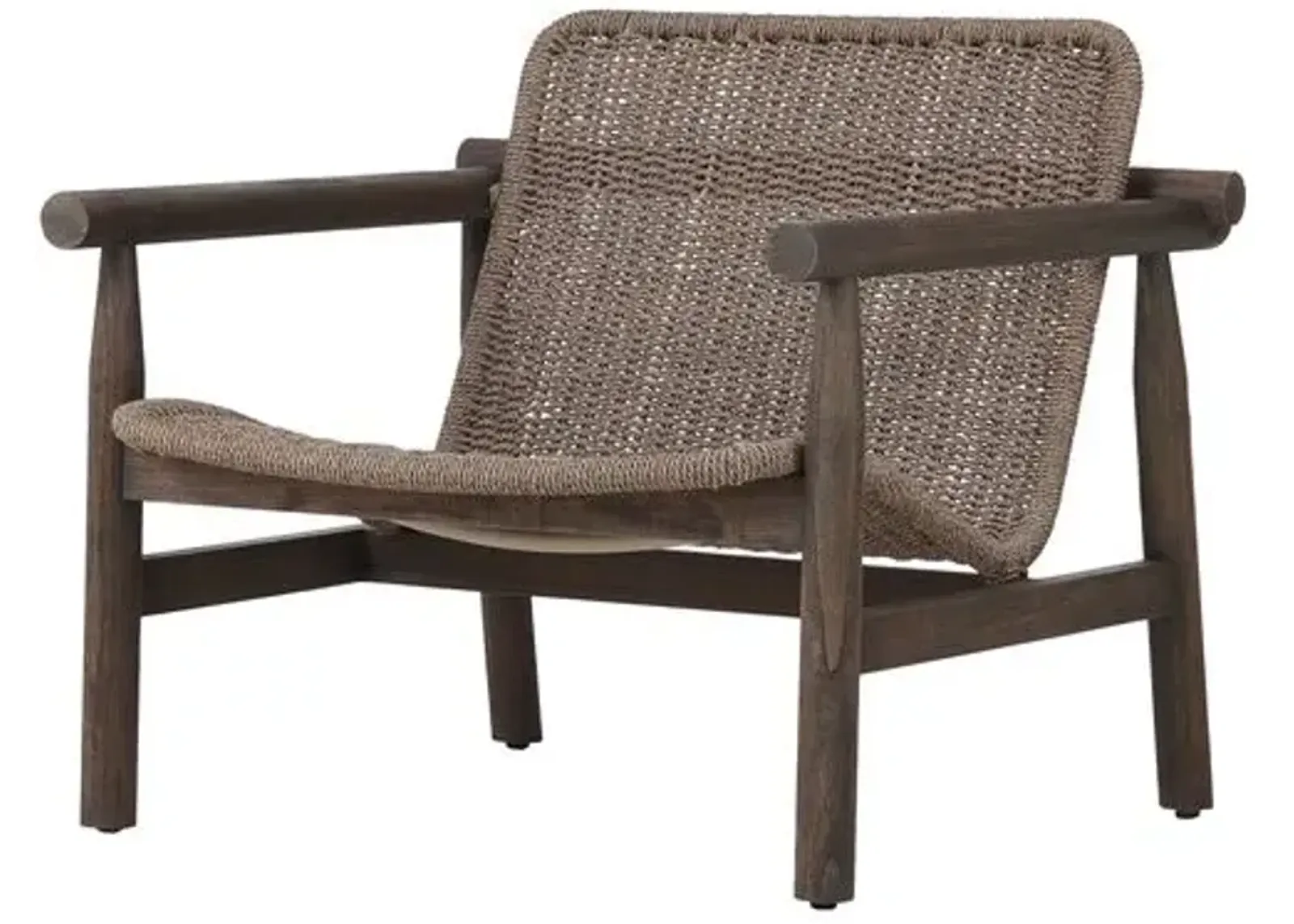 Dume Outdoor Chair - Amber Lewis x Four Hands - Brown