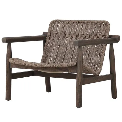 Dume Outdoor Chair - Amber Lewis x Four Hands - Brown