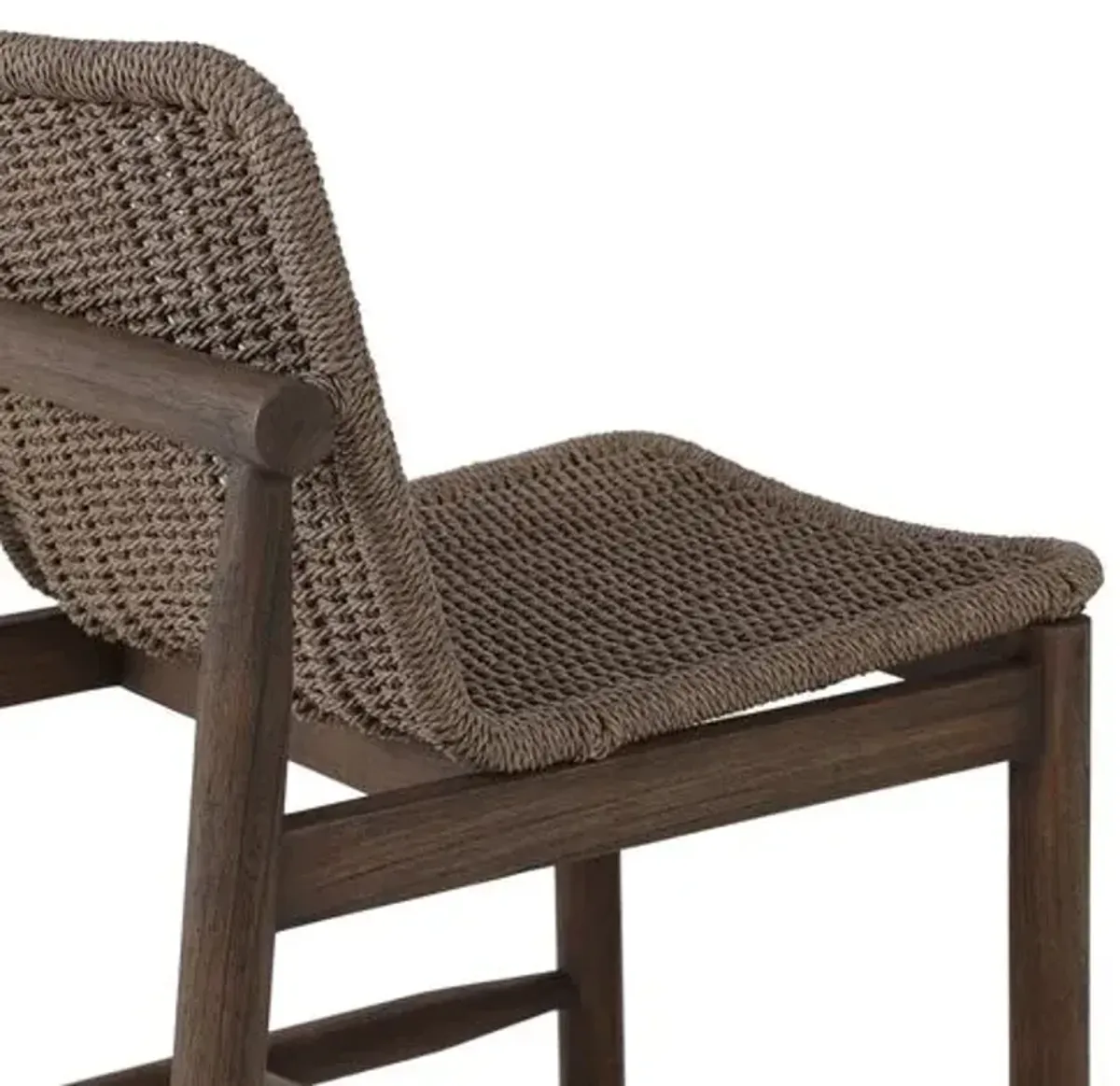 Dume Outdoor Dining Chair - Amber Lewis x Four Hands - Brown