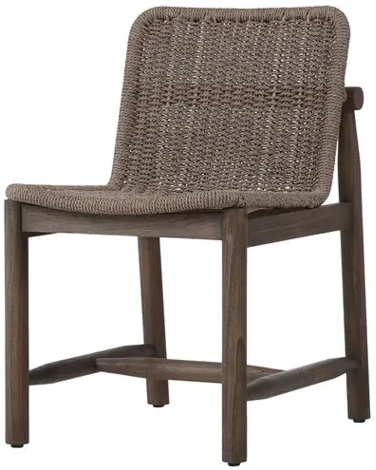 Dume Outdoor Dining Chair - Amber Lewis x Four Hands - Brown