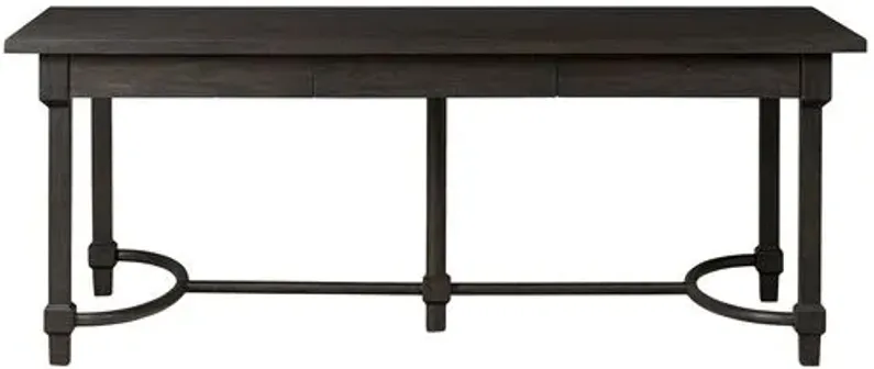 Edison Desk - Amber Lewis x Four Hands - Black